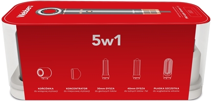 Picture of Suszarka do wosów 5w1 WEBBER HD4 1300W z JONIZACJ I REGULACJ 5 kocówek