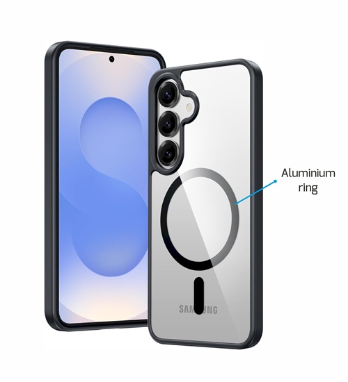 Изображение Swissten Clear Jelly MagStick Metallic Case for Samsung Galaxy S26 5G