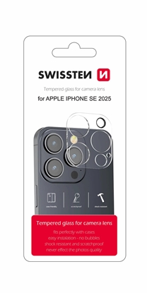 Изображение Swissten Temepered Glass for Camera Lens Apple iPhone 16e