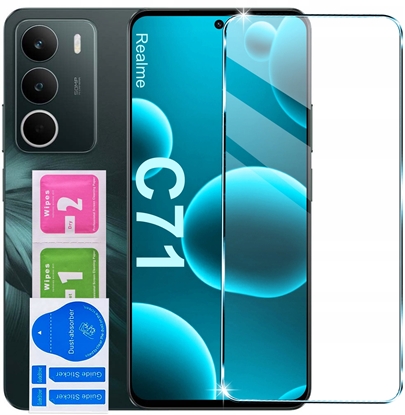 Изображение Szko hartowane 2,5D Premium do Realme C71 4G (global)