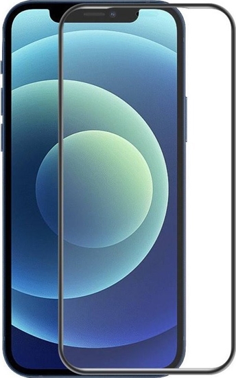 Изображение Szko Hartowane 5D IPHONE 12 / 12 PRO Full Glue Koperta czarne