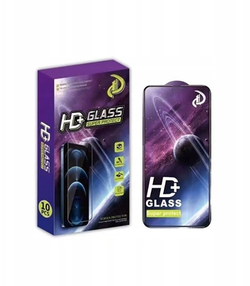 Изображение Szko hartowane 9D do Samsung Galaxy A35 5G czarna ramka 10w1