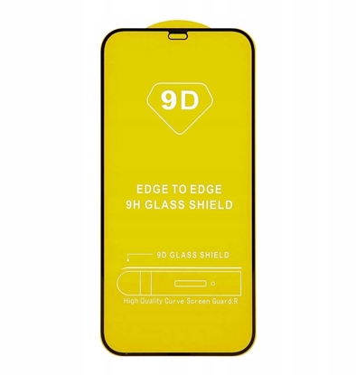 Изображение Szko hartowane 9D do Samsung Galaxy S24 Ultra czarna ramka