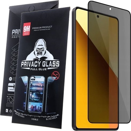 Picture of Szko hartowane 9H Prywatyzujce Xiaomi Redmi Note 13 / 13 5G / 13 PRO / 13 PRO 5G