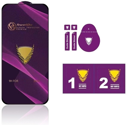 Picture of Szko hartowane OG Premium do Xiaomi Redmi Note 14 4G / 14 5G czarna ramka