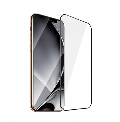 Attēls no Szko hartowane z metalow ramk do iPhone XS Max / 11 Pro Max czarna ramka