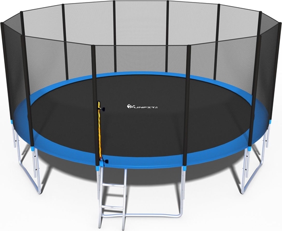 Picture of Trampolina ogrodowa Funfit 140 z siatk zewntrzn 16 FT 490 cm