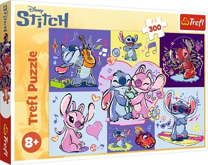 Picture of Trefl Puzzle Lilo & Stitch - Zakrcony Stitch 300 elementów (23033)