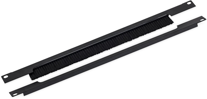Picture of Triton TRITON 19" panel przejciowy 1U podzielony poziomo, szczotka, otvor 350 x 21 mm, czarny