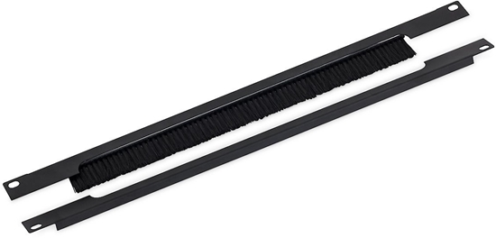 Picture of Triton TRITON 19" panel przejciowy 1U podzielony poziomo, szczotka, otvor 350 x 21 mm, czarny