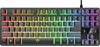 Изображение Trust GXT 833 Thado keyboard USB Dutch Black, Silver