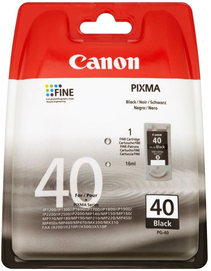 Изображение Tusz Canon PG-40 ink cartridge czarny