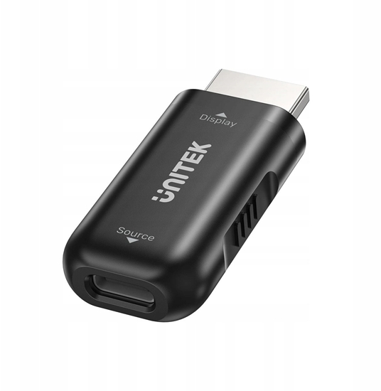 Picture of Adapter USB Unitek USB-C - HDMI Czarny  (V1187ABK01)