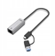 Picture of Unitek Hybrydowy adapter USB-C/USB-A do sieci Gigabit Ethernet 2,5G