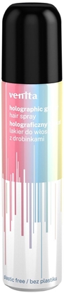 Изображение Venita Glitter hair spray lakier do wosów z drobinkami-holograficzny 75ml