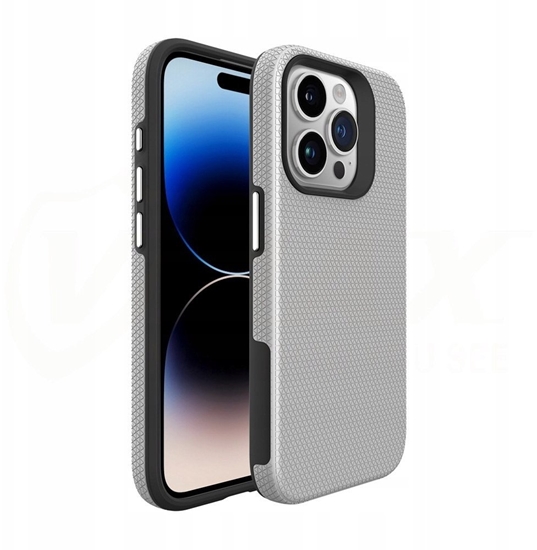 Picture of Vmax nakadka Triangle Case do Samsung Galaxy A35 5G srebrna