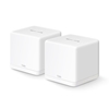 Picture of Wireless Router|MERCUSYS|Wireless Access Point / Router|2-pack|1500 Mbps|Mesh|IEEE 802.3ac|IEEE 802.11a|IEEE 802.11b|IEEE 802.11g|IEEE 802.11n|IEEE 802.11ax|2x10/100/1000M|LAN \ WAN ports 3|HALOH60X(2-PACK)
