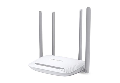 Picture of Wireless Router|MERCUSYS|Wireless Router|300 Mbps|IEEE 802.11b|IEEE 802.11g|IEEE 802.11n|1 WAN|3x10/100M|LAN \ WAN ports 4|Number of antennas 4|MW325R