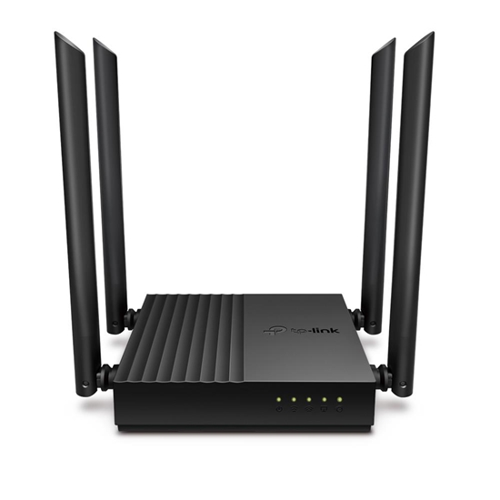 Изображение Wireless Router|TP-LINK|Wireless Router|1200 Mbps|1 WAN|4x10/100/1000M|ARCHERA64