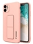 Attēls no Wozinsky Samsung Galaxy A52s 5G / A52 5G / A52 4G Kickstand Case Silicone Stand Cover Pink
