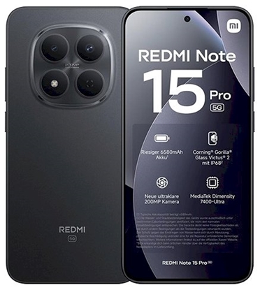 Изображение Xiaomi Redmi Note 15 Pro 5G Smartphone 8GB / 512GB
