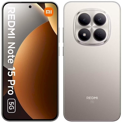 Picture of Xiaomi Redmi Note 15 Pro 5G Smartphone 8GB / 512GB Titanium