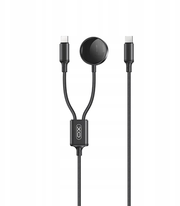 Picture of XO adowarka bezprzewodowa indukcyjna CX030 biaa do Apple Watch z kablem USB-C -USB-C
