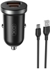 Picture of XO adowarka samochodowa CC56 PD 30W QC+PD Czarna + KABEL USB-C