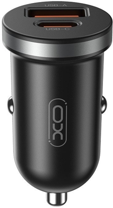 Изображение XO adowarka samochodowa CC56 PD 30W QC+PD Czarna