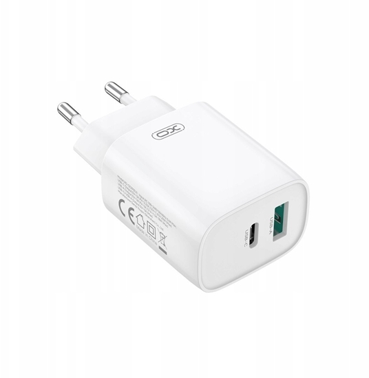 Picture of XO adowarka sieciowa CE29 PD 20W 1x USB-C 1x USB biaa