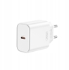Picture of XO adowarka sieciowa CE32 PD 20W 1x USB-C biaa + kabel USB-C - USB-C