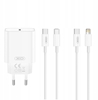 Picture of XO adowarka sieciowa CE32 PD 20W 1x USB-C biaa + kabel USB-C - USB-C