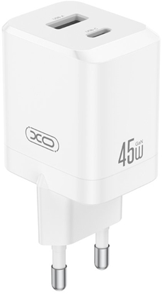 Изображение XO adowarka sieciowa CE36 PD 45W 1x USB-C 1x USB biaa