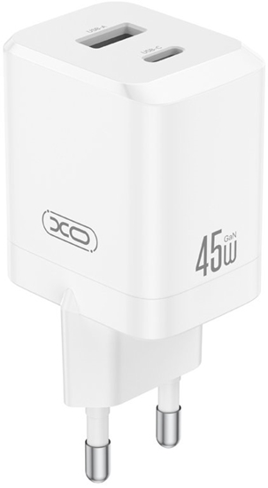 Picture of XO adowarka sieciowa CE36 PD 45W 1x USB-C 1x USB biaa