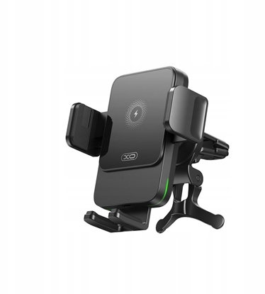 Picture of XO uchwyt samochodowy WX041 z adowaniem bezprzewodowym indukcyjnym 15W czarny do kratki