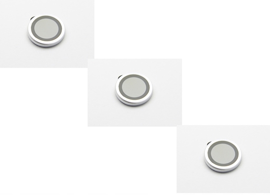 Изображение Zestaw szkie na aparat do iPhone 14 Pro 6,1" / 14 Pro Max 6,7" srebrny (3szt)