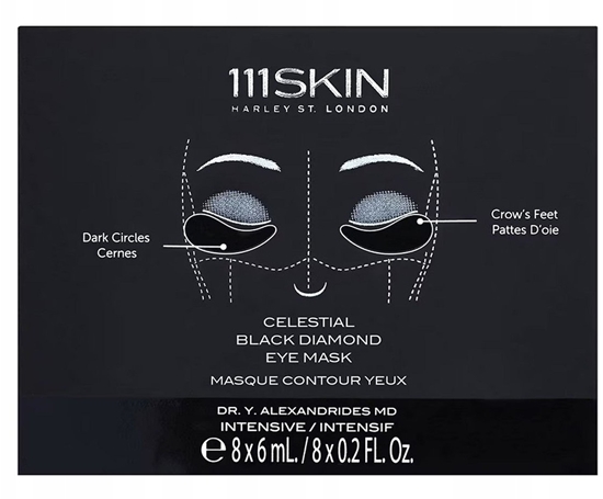 Picture of 111SKIN_Celestial Black Diamond Eye Mask maska pod oczy 8x6ml
