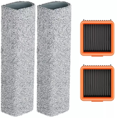 Picture of 2 x Rolkowa szczotka mopujca UWANT + 2 x Filtr HEPA do D700 Pro