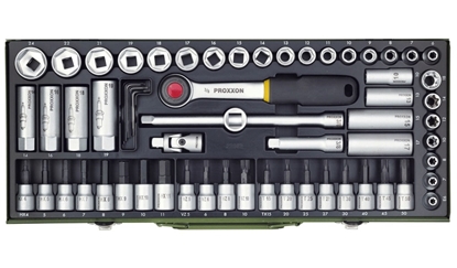 Изображение 65 galvas komplekts Proxxon; 3/8''