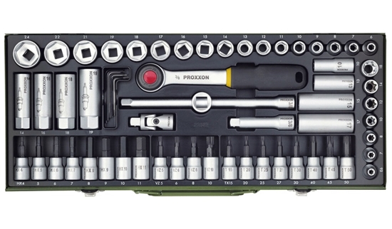 Picture of 65 galvas komplekts Proxxon; 3/8''