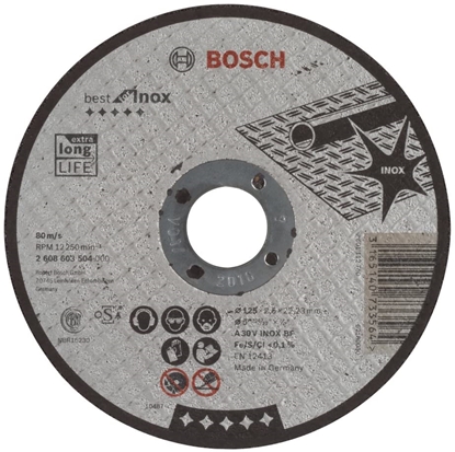 Picture of Abrazīvais griešanas disks Bosch A30VBF; 125x2,5 mm