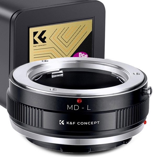Изображение Adapter Redukcja K&f Do Panasonic Sigma Leica L L-mount Na Minolta Md Mc / Kf06.479 / Md-l