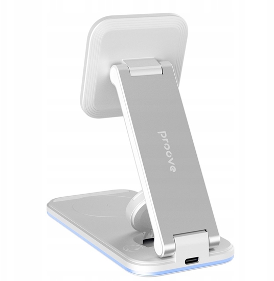Изображение adowarka bezprzewodowa Proove Energy Fold 3w1 biaa 15W