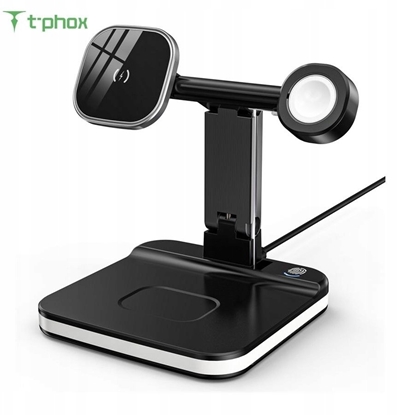 Picture of adowarka INDUKCYJNA 5w1 MAGNETIC WIRELESS CHARGER BLACK