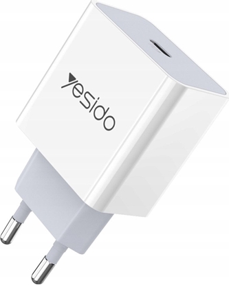 Attēls no adowarka Yesido yesido ad. sie. YC27 PD 18W QC USB-C WHITE / BIAY