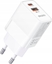 Attēls no adowarka Yesido yesido ad. sie. YC32 PD 20W QC3.0 USB-A+C, WHITE / BIAY