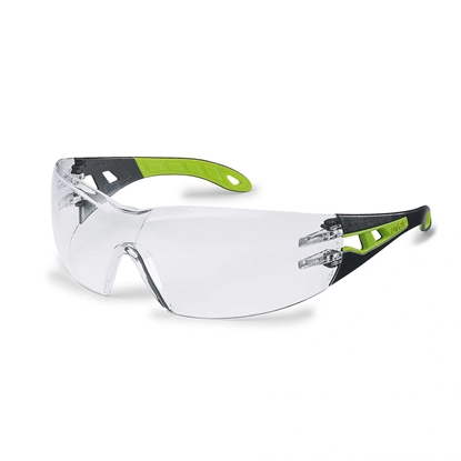 Picture of Aizsargbrilles UVEX Pheos; Supravision HC/AF; skaidrs; zaļa