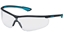 Picture of Aizsargbrilles UVEX Sportstyle; Supravision extreme; skaidrs; zils