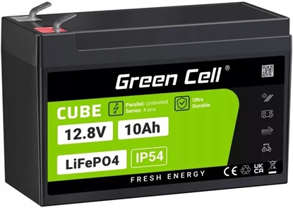 Attēls no Akumuliatorius LiFePO4 12V, 10Ah, T2, T1