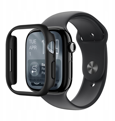 Attēls no Amazingthing Etui ochronne Minimal na Apple Watch Series 11 46mm - czarne